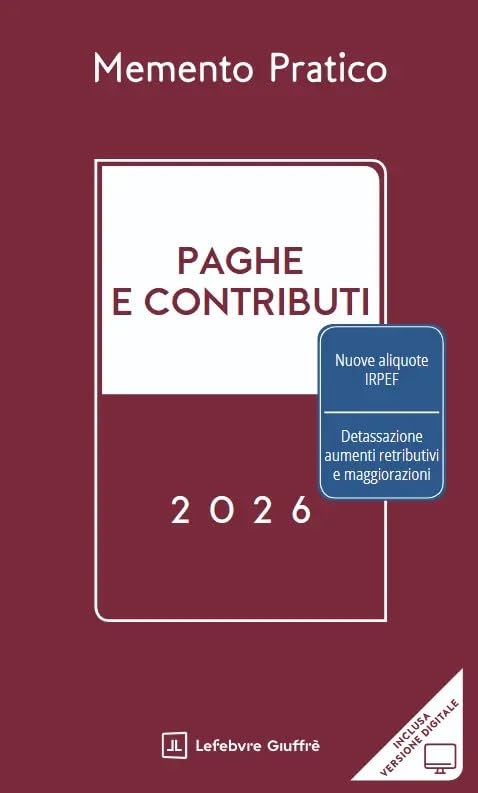 Memento Paghe e Contributi 2026